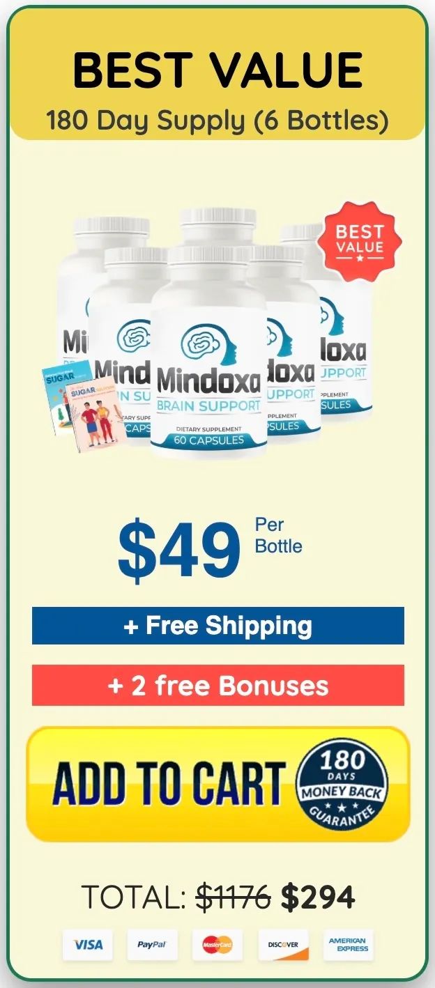 Mindoxa 6 bottles